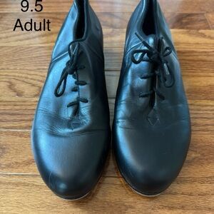 Bloch Black Leather Women’s tap flex 9.5